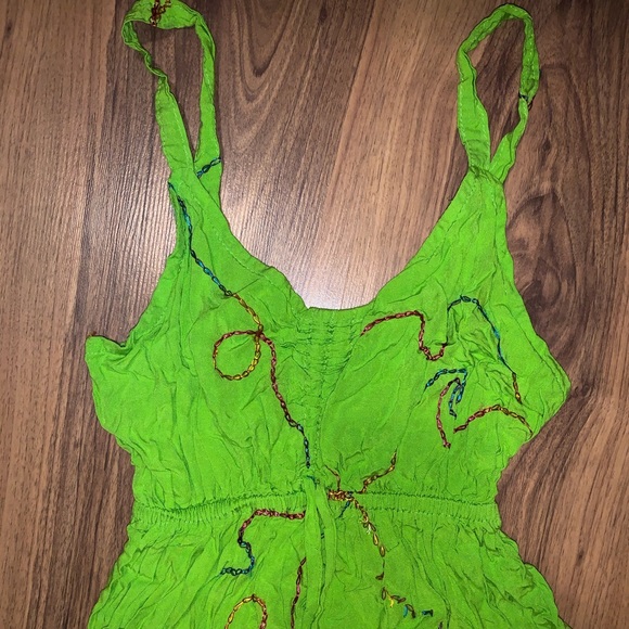 Green Dress - Picture 2 of 3